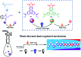 Graphical abstract: A photo–thermal dual-regulated latent monomer strategy for sequence control of polymers