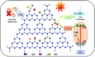 Graphical abstract: Harmonious K–I–O co-modification of g-C3N4 for improved charge separation and photocatalysis