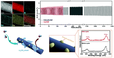 Graphical abstract: Long-life reversible Li-CO2 batteries with optimized Li2CO3 flakes as discharge products on palladium-copper nanoparticles