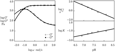 Graphical abstract: Structure–property relations in linear viscoelasticity of supramolecular hydrogels