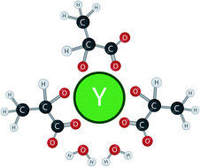 Graphical abstract: The first amorphous and crystalline yttrium lactate: synthesis and structural features