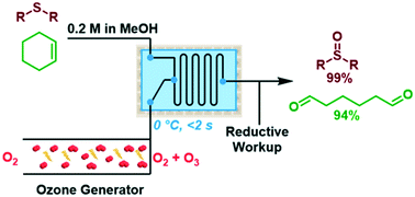 Graphical abstract: Process intensification of ozonolysis reactions using dedicated microstructured reactors