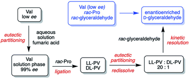 Graphical abstract: Prebiotic access to enantioenriched glyceraldehyde mediated by peptides