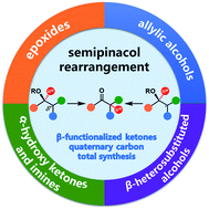 Graphical abstract: Recent development and applications of semipinacol rearrangement reactions