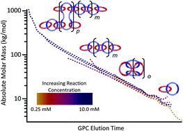 Graphical abstract: Effect of metallosupramolecular polymer concentration on the synthesis of poly[n]catenanes