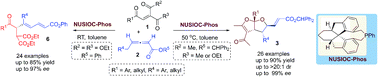 Graphical abstract: Phosphine-catalyzed divergent domino processes between γ-substituted allenoates and carbonyl-activated alkenes