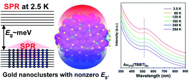 Graphical abstract: Understanding nascent plasmons and metallic bonding in atomically precise gold nanoclusters
