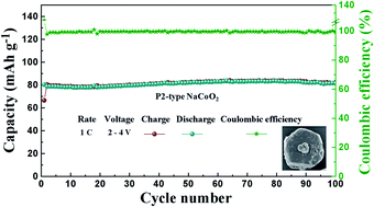 Graphical abstract: Hysteresis abated P2-type NaCoO2 cathode reveals highly reversible multiple phase transitions for high-rate sodium-ion batteries