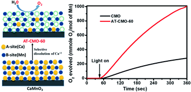 Graphical abstract: High surface area MnO2 nanomaterials synthesized by selective cation dissolution for efficient water oxidation