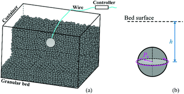 Graphical abstract: Dynamical behaviors of self-propulsion intruder buried in granular materials