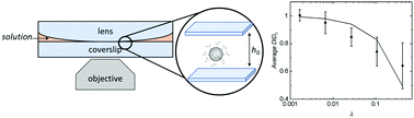Graphical abstract: Diffusive dynamics of charged nanoparticles in convex lens-induced confinement
