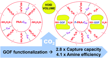 Graphical abstract: Drastic enhancement of carbon dioxide adsorption in fluoroalkyl-modified poly(allylamine)