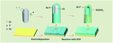 Graphical abstract: Amorphous/amorphous Ni–P/Ni(OH)2 heterostructure nanotubes for an efficient alkaline hydrogen evolution reaction