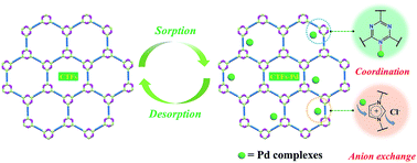 Graphical abstract: Covalent triazine frameworks for the selective sorption of palladium from highly acidic radioactive liquid wastes