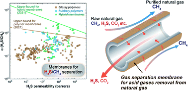 Graphical abstract: Hydrogen sulfide removal from natural gas using membrane technology: a review