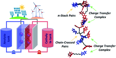 Graphical abstract: Critical role of structural order in bipolar redox-active molecules for organic redox flow batteries