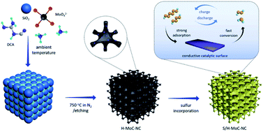 Graphical abstract: Enhanced polysulfide regulation via honeycomb-like carbon with catalytic MoC for lithium–sulfur batteries