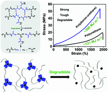 Graphical abstract: Facile fabrication of degradable polyurethane thermosets with high mechanical strength and toughness via the cross-linking of triple boron–urethane bonds