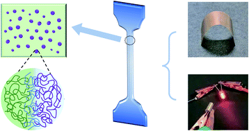 Graphical abstract: Designing ultratough, malleable and foldable biocomposites for robust green electronic devices