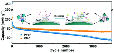Graphical abstract: Unravelling binder chemistry in sodium/potassium ion batteries for superior electrochemical performances