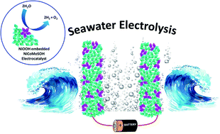Graphical abstract: Engineering the surface anatomy of an industrially durable NiCo2S4/NiMo2S4/NiO bifunctional electrode for alkaline seawater electrolysis