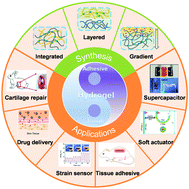 Graphical abstract: Adhesive and tough hydrogels: from structural design to applications