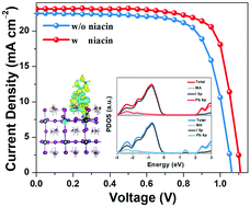 Graphical abstract: Efficient defect passivation with niacin for high-performance and stable perovskite solar cells