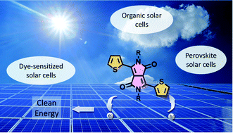 Graphical abstract: Diketopyrrolopyrrole-based single molecules in photovoltaic technologies