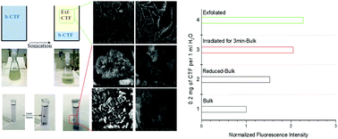 Graphical abstract: An insight study into the parameters altering the emission of a covalent triazine framework