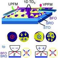 Graphical abstract: Uniform arrays of centre-type topological domains in epitaxial ferroelectric thin films