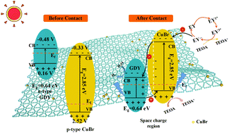 Graphical abstract: Novel CuBr-assisted graphdiyne synthesis strategy and application for efficient photocatalytic hydrogen evolution