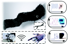 Graphical abstract: An ultra-wide sensing range film strain sensor based on a branch-shaped PAN-based carbon nanofiber and carbon black synergistic conductive network for human motion detection and human–machine interfaces