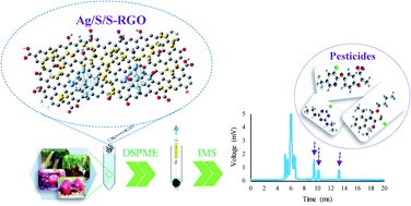 Graphical abstract: Synthesis and application of new silver and sulfur decorated S-doped reduced graphene oxide in ultra-trace analysis of pesticides by ion mobility spectrometry