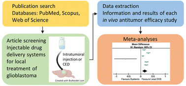 Graphical abstract: Injectable local drug delivery systems for glioblastoma: a systematic review and meta-analysis of progress to date