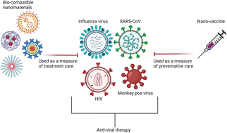 Graphical abstract: Advances in nanomedicine for the treatment of infectious diseases caused by viruses