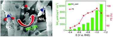 Graphical abstract: A 3D FeOOH nanotube array: an efficient catalyst for ammonia electrosynthesis by nitrite reduction