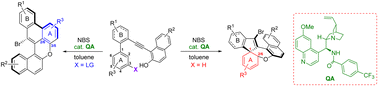 Graphical abstract: Asymmetric functionalization of benzenes via an organocatalytic hetero-Diels–Alder reaction