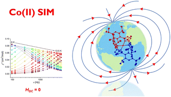 Graphical abstract: Enhancing SIM behaviour in a mononuclear tetrahedral [Co(N,N′-2-iminopyrrolyl)2] complex