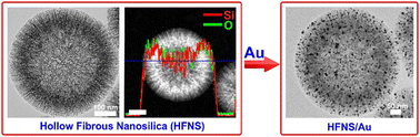 Graphical abstract: Fabrication of hollow fibrous nanosilica with large pore channels