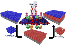 Graphical abstract: Synchronized redox pairs in metal oxide/hydroxide chemical analogues for an efficient oxygen evolution reaction