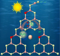 Graphical abstract: Simultaneously improving O2 adsorption and activation for H2O2 photogeneration on K-doped-carbon nitride