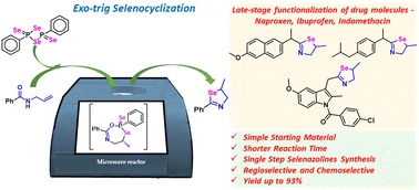 Graphical abstract: Exo-trig selenocyclization of secondary allylic carboxamides using Woollins’ reagent: en route to 2,5-disubstituted selenazolines