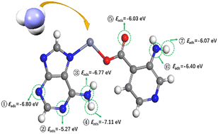 Graphical abstract: Adenine-based bio-MOFs with high water and acid–base stability for ammonia capture