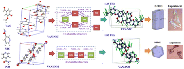 Graphical abstract: Terahertz spectroscopic characterization and DFT calculations of vanillin cocrystals with nicotinamide and isonicotinamide