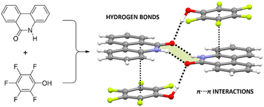 Graphical abstract: Self-assembly of secondary aryl amides in cocrystals with perfluoroaryl coformers: structural analysis and synthon preferences