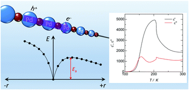 Graphical abstract: Thermally induced electron–hole dissociation dynamics in quasi-one-dimensional bromo-bridged palladium(iii) Mott-insulator [Pd(en)2Br](Suc-Cn)2·H2O (Cn-Y = dialkylsulfosuccinate; n = 5 and 6)