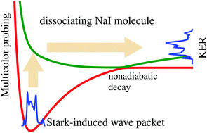 Graphical abstract: Tracing the vibrational dynamics of sodium iodide via the spectrum of emitted photofragments