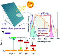 Graphical abstract: Sensitization of lanthanide complexes through direct spin-forbidden singlet → triplet excitation