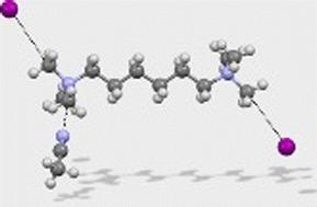 Graphical abstract: The N,N,N-trimethylammonium moiety as tetrel bond donor site: crystallographic and computational studies