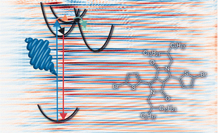 Graphical abstract: Probing the electronic structure and photophysics of thiophene–diketopyrrolopyrrole derivatives in solution